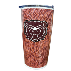 LXG Bear Head Football Tumbler