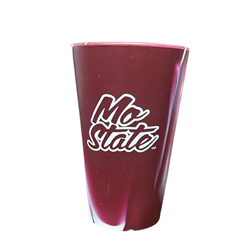 MSUGH Mo State Marble Maroon and White Pint Cup