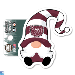 SDS Gnome with Bear Head Cap Sticker