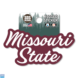 SDS Missouri State Script Font Sticker