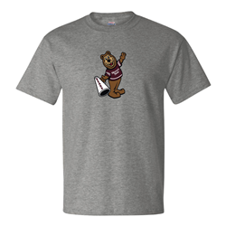 Original BearWear Cheer Boomer Youth Gray Tee