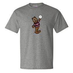Original BearWear Volleyball Boomer Gray Youth Tee