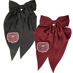USA Bows Glitter Bear Head Satin Jumbo Bow