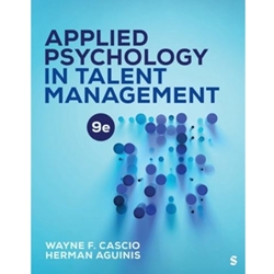 *APPLIED PSYCHOLOGY IN TALENT MANAGEMENT