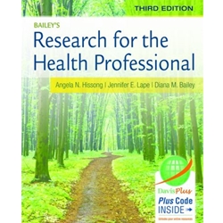 RESEARCH FOR THE HEALTH PROFESSIONAL