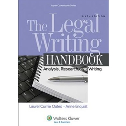 *LEGAL WRITING HANDBOOK W-ACCESS*OLD ED*