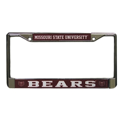 Missouri State University BEARS License Plate Frame