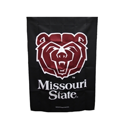 Missouri State Logo/Bear Head 2-Sided Vertical Flag