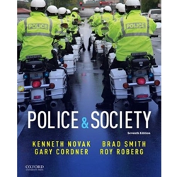 POLICE AND SOCIETY - OUT OF PRINT