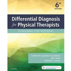 DIFFERENTIAL DIAGNOSIS FOR PHYS THERAPISTS-OE