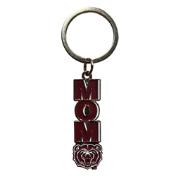 Mom Bear Head Keychain