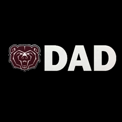 Decal - Dad Bear Head