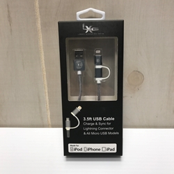 3.5ft 2-in-1 Charging Cable