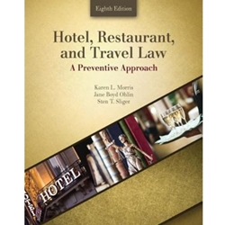 HOTEL, RESTAURANT, & TRAVEL LAW - OUT OF PRINT