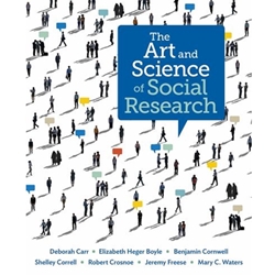 *ART AND SCIENCE OF SOCIAL RESEARCH *OLD ED*
