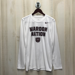 Nike Maroon Nation LS Tee