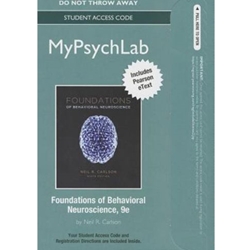 FOUND BEHAV NEURO NEW MYPSYCHLAB W ETEXT CODE