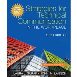 STRATEGIES FOR TECH COMM IN WORKPLACE *OLD EDITION*