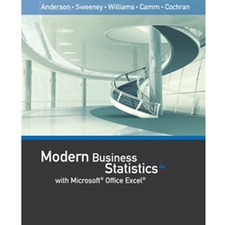 MODERN BUSINESS STATISTICS WITH MS EXCEL (W/XLSTAT ED ACC