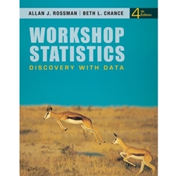 WORKSHOP STATISTICS **CANCEL FA19**