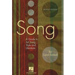 SONG: GUIDE TO ART SONG STYLE & LITERATURE